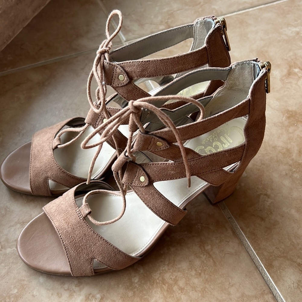 Cute lace up sandals